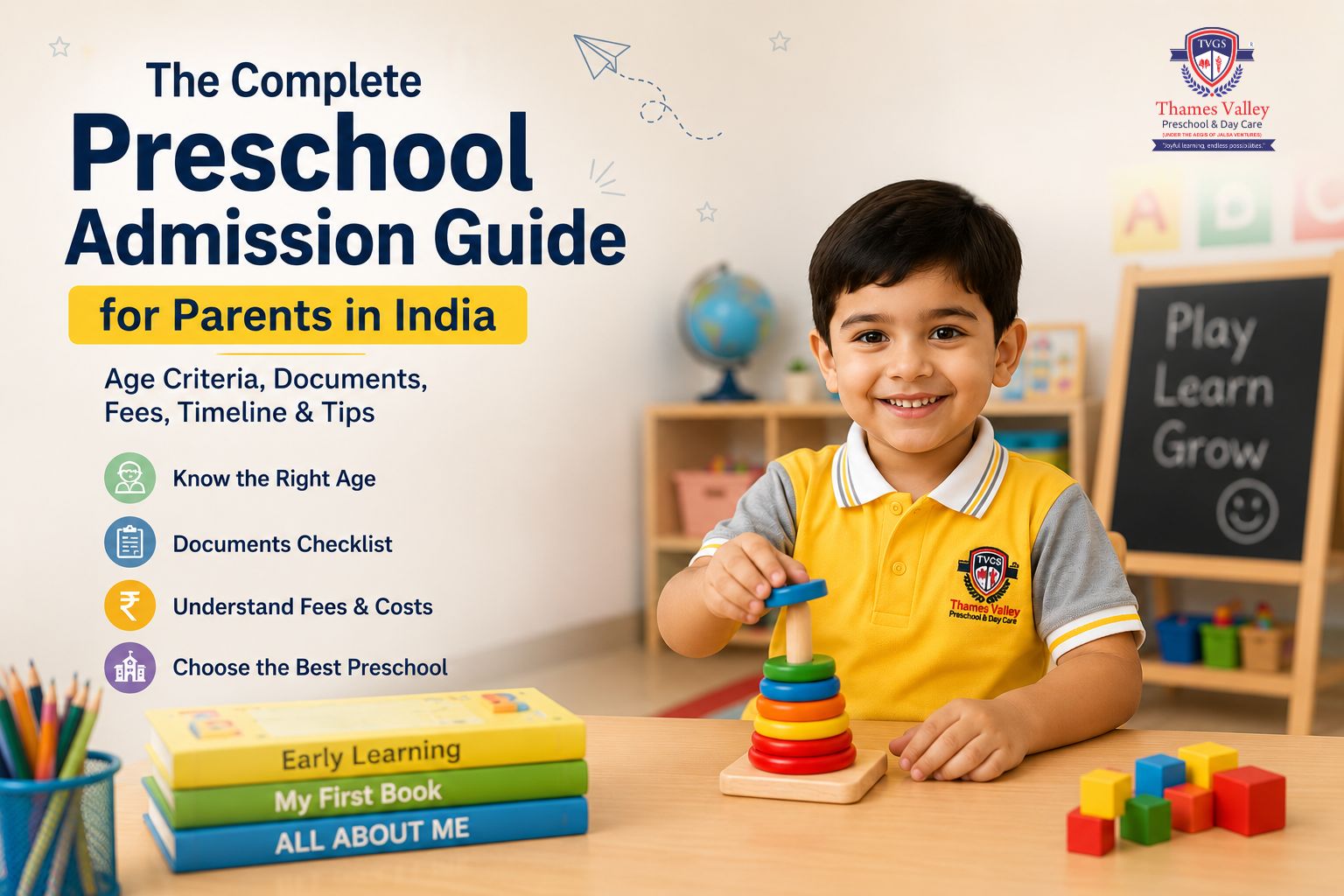 The Complete Preschool Admission Guide for Parents in India