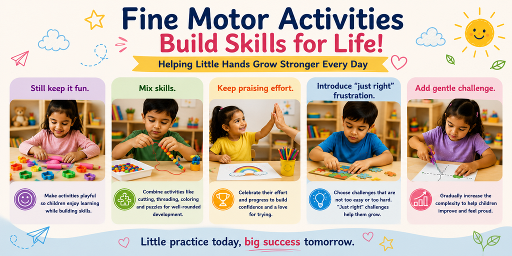 15 Home-based Fine Motor Activities for 4-Year-Olds