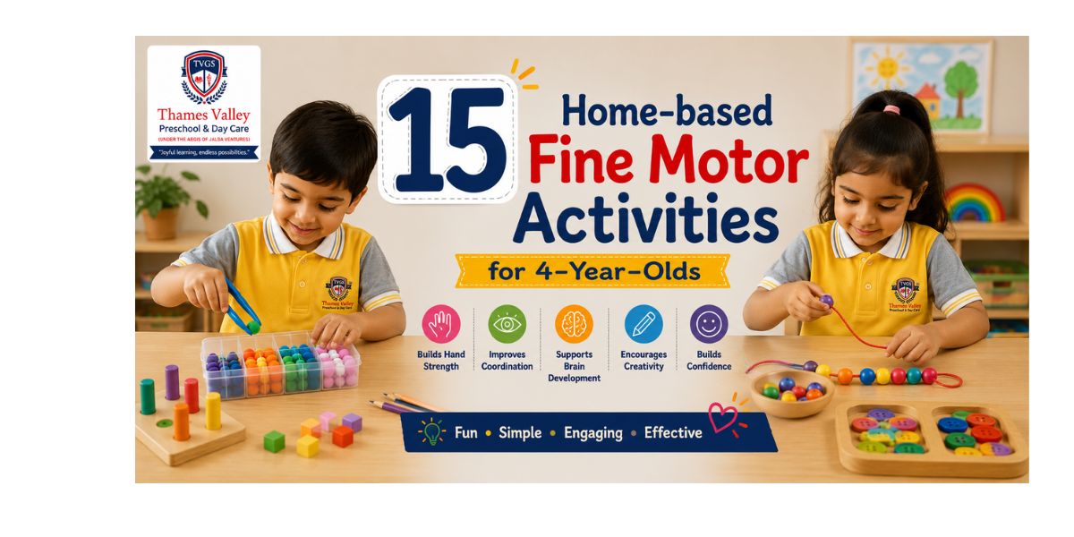 15 Home-based Fine Motor Activities for 4-Year-Olds