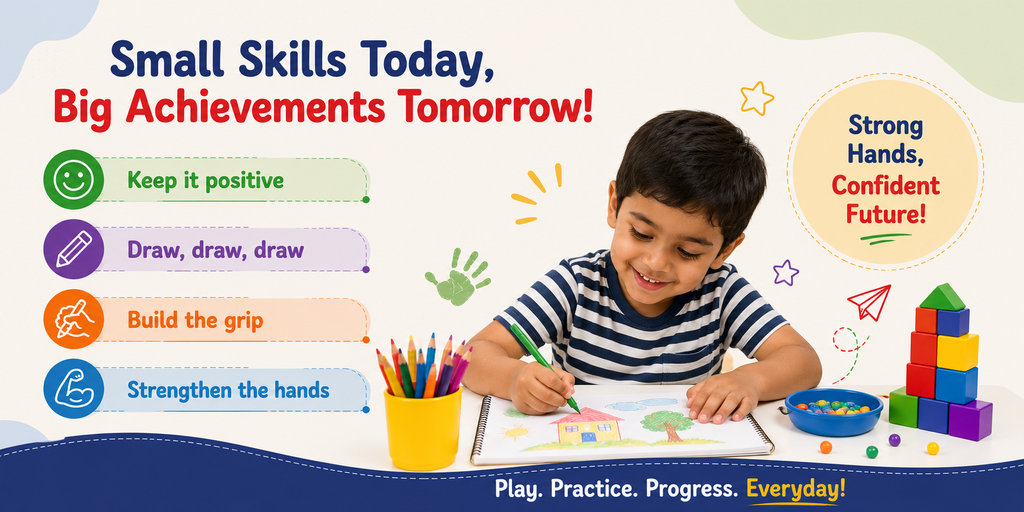 How Fine Motor Skills Help Preschoolers With Writing and Drawing